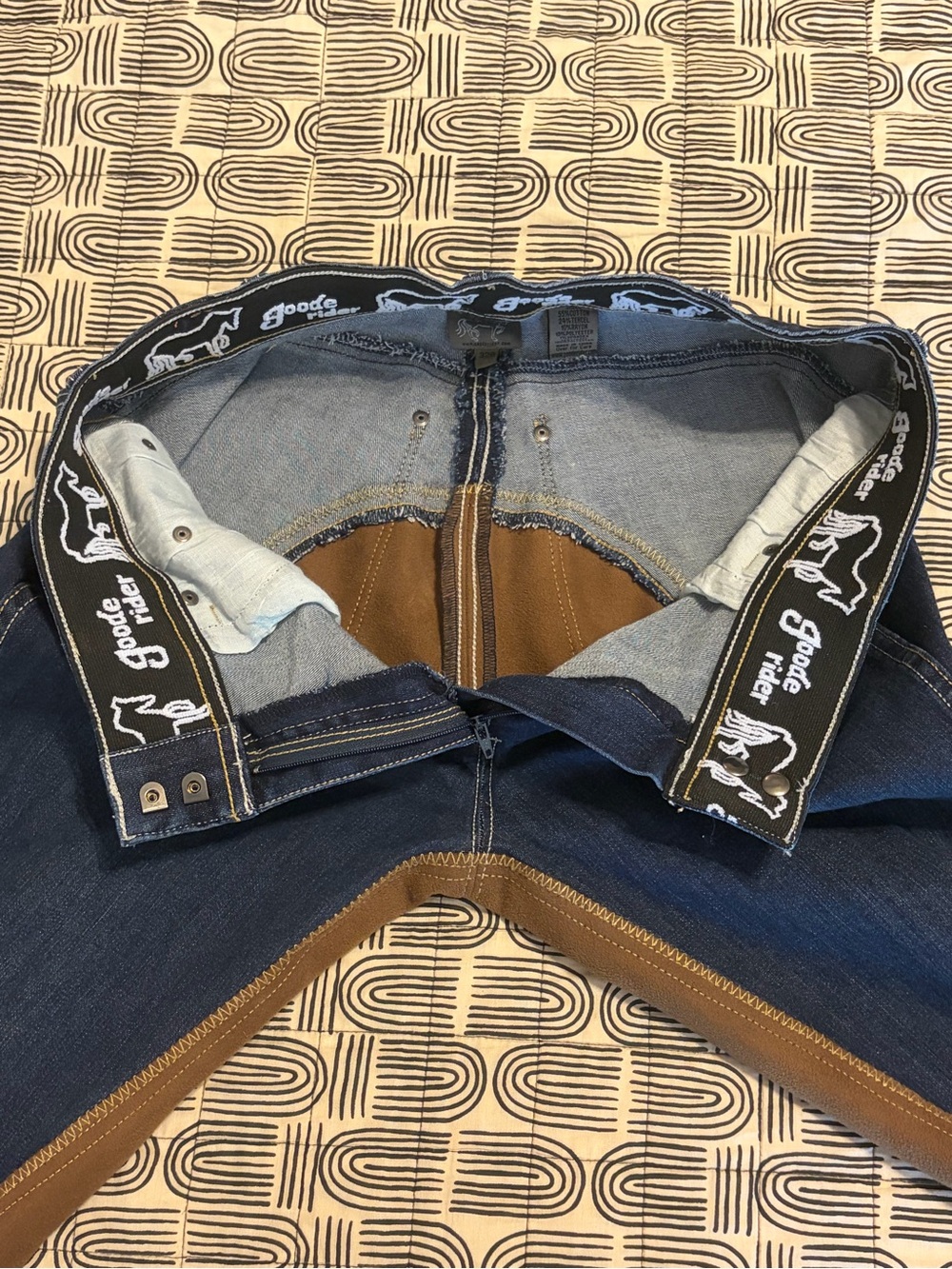 Goode Rider Equestrian Jean, Full Seat, 32R - Picture 9 of 17